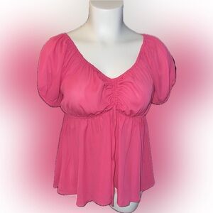Kiss & Tell Women's Pink Blouse